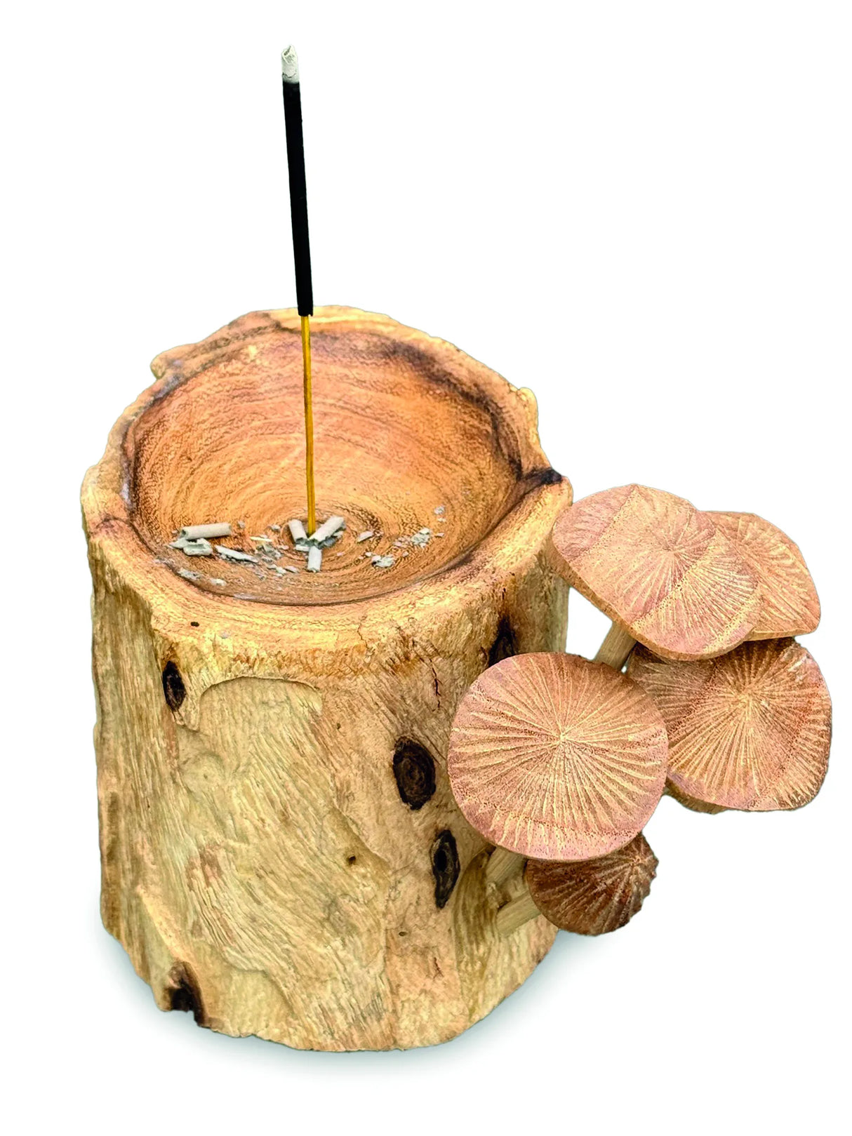 INCENSE HOLDER WITH MUSHROOM 18 CM