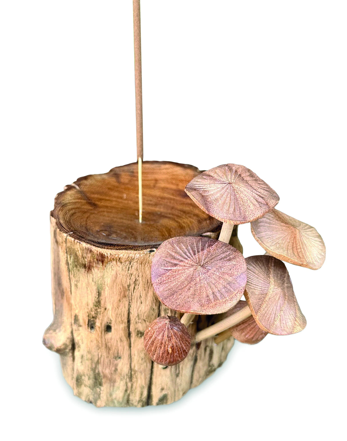 Incense Holder With Mushrooms 18cm