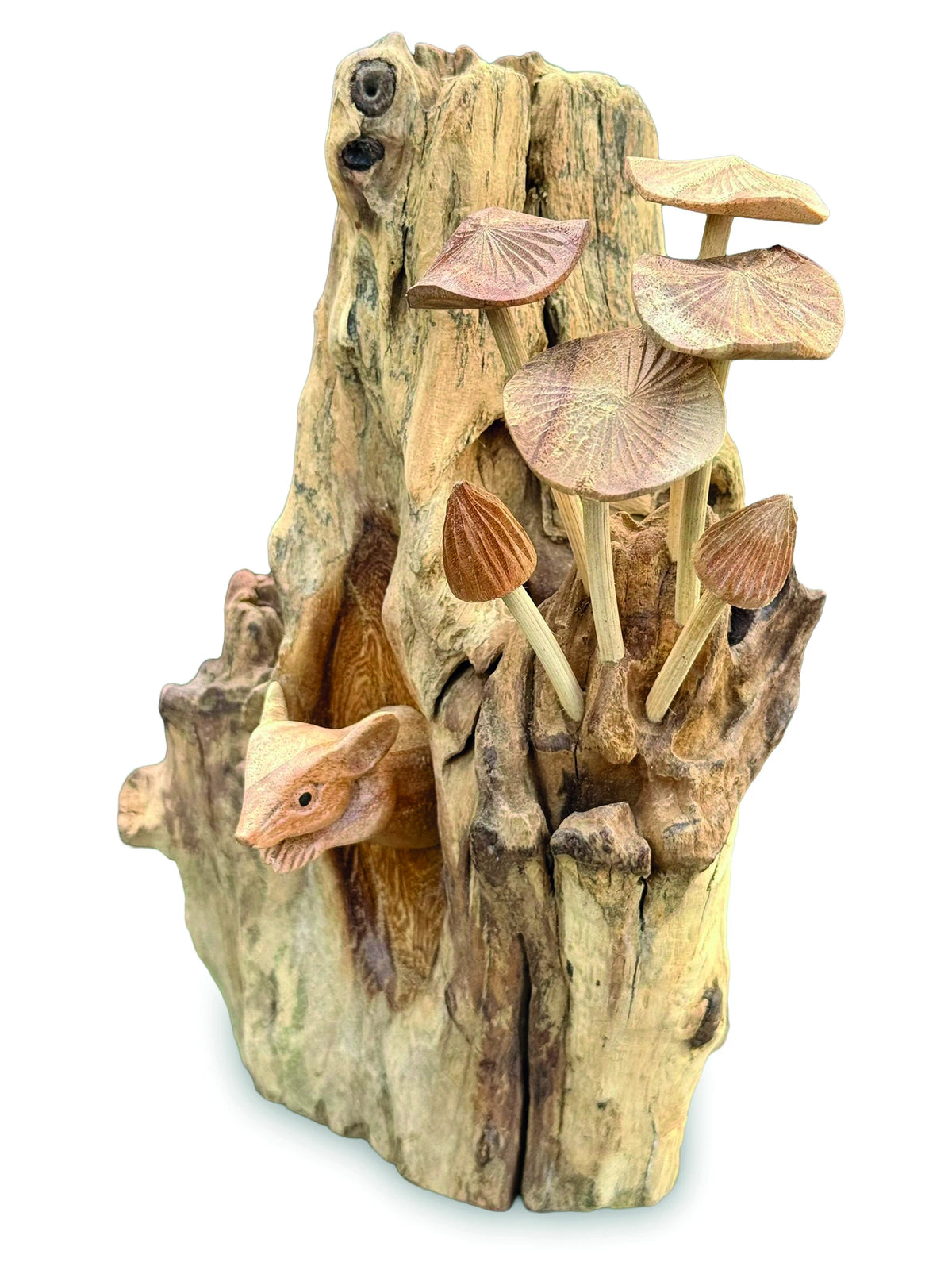 Mouse Hiding In The Mushrooms 27cm