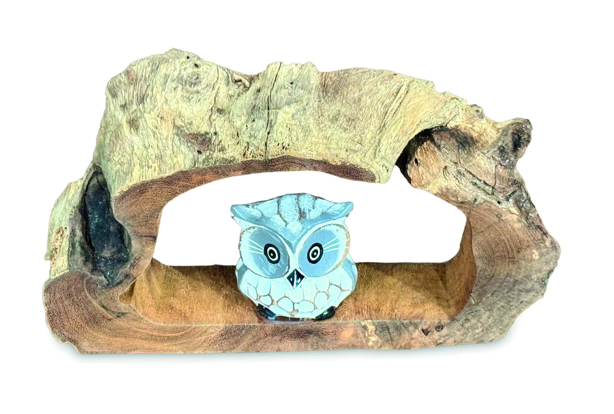 Hideaway Baby Owl 34cm