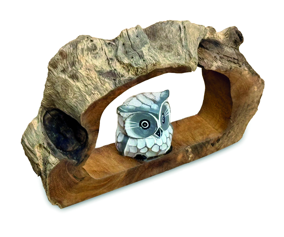 Hideaway Baby Owl 34cm