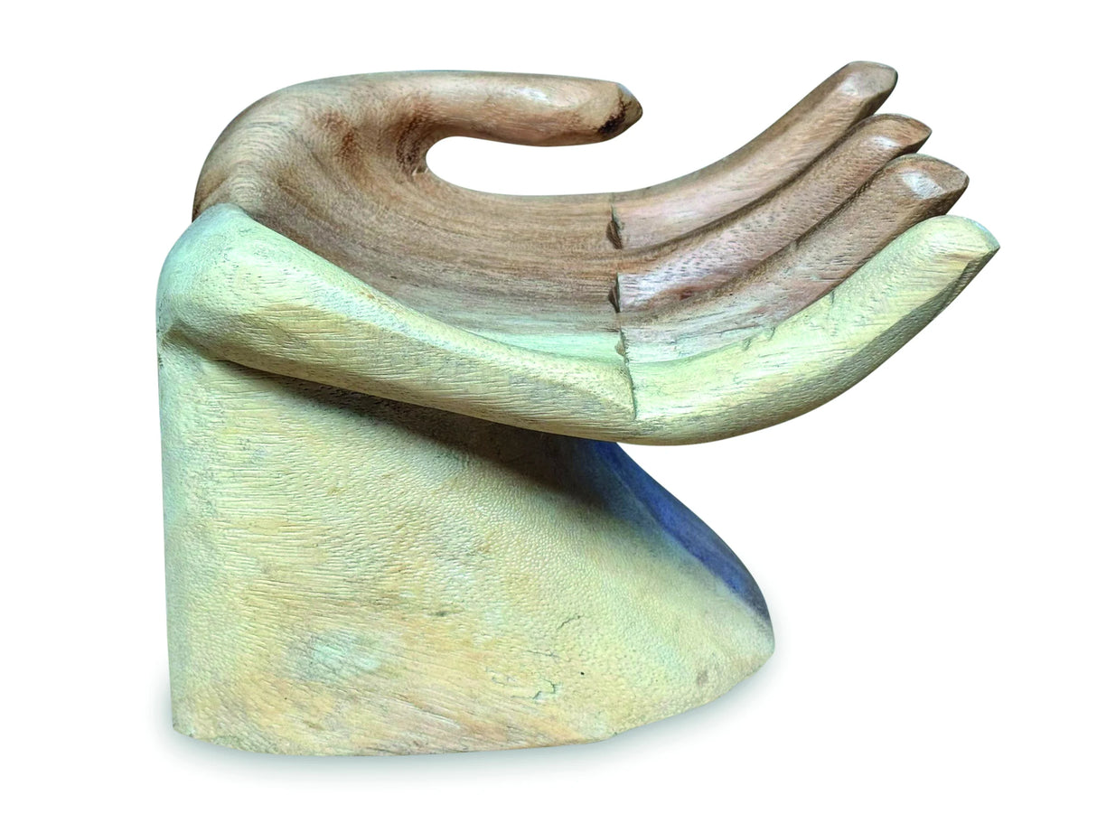 CHUNKY RAISED HAND BOWL 20 CM