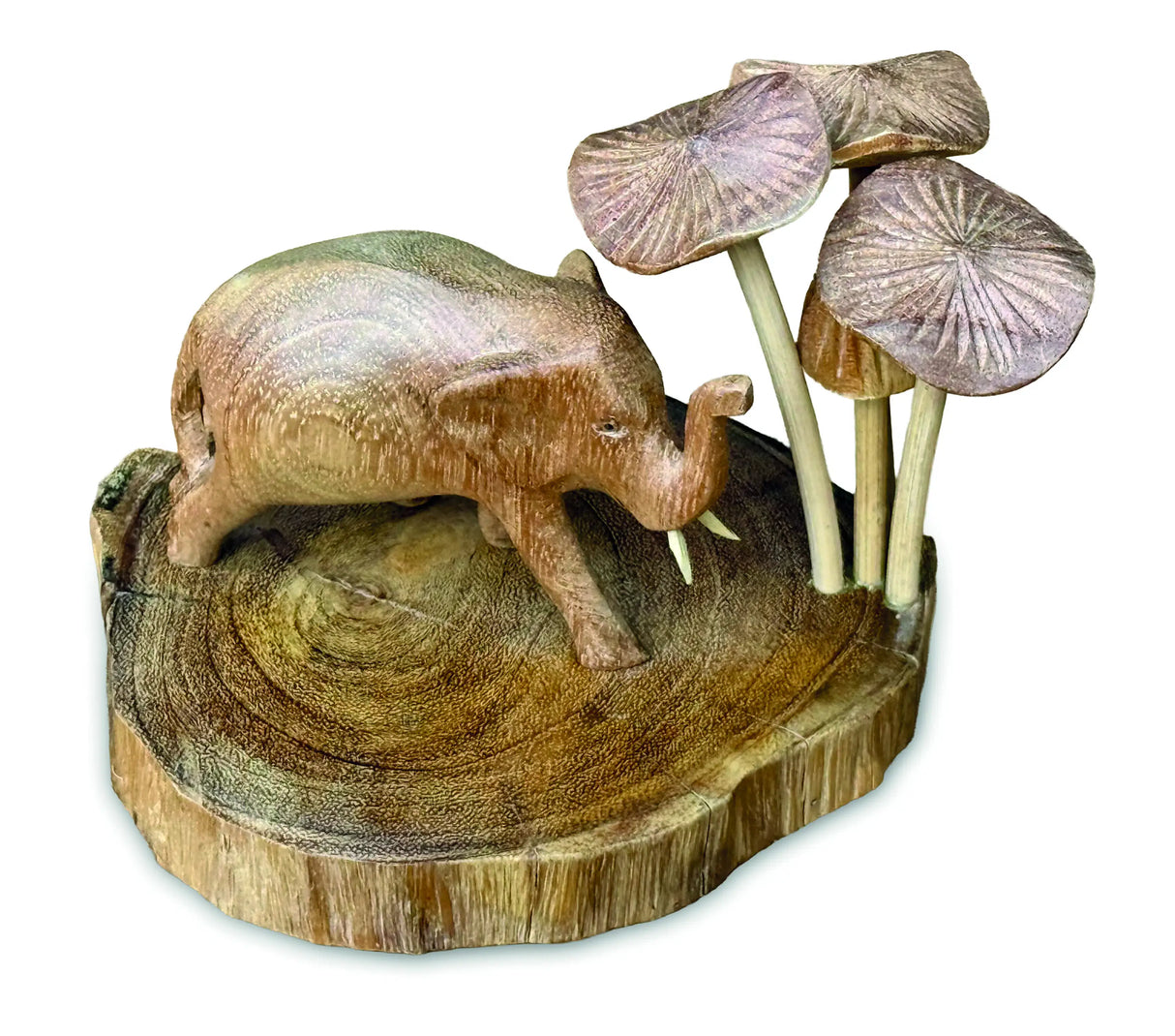Nellie The Elephant In Mushroom Forest