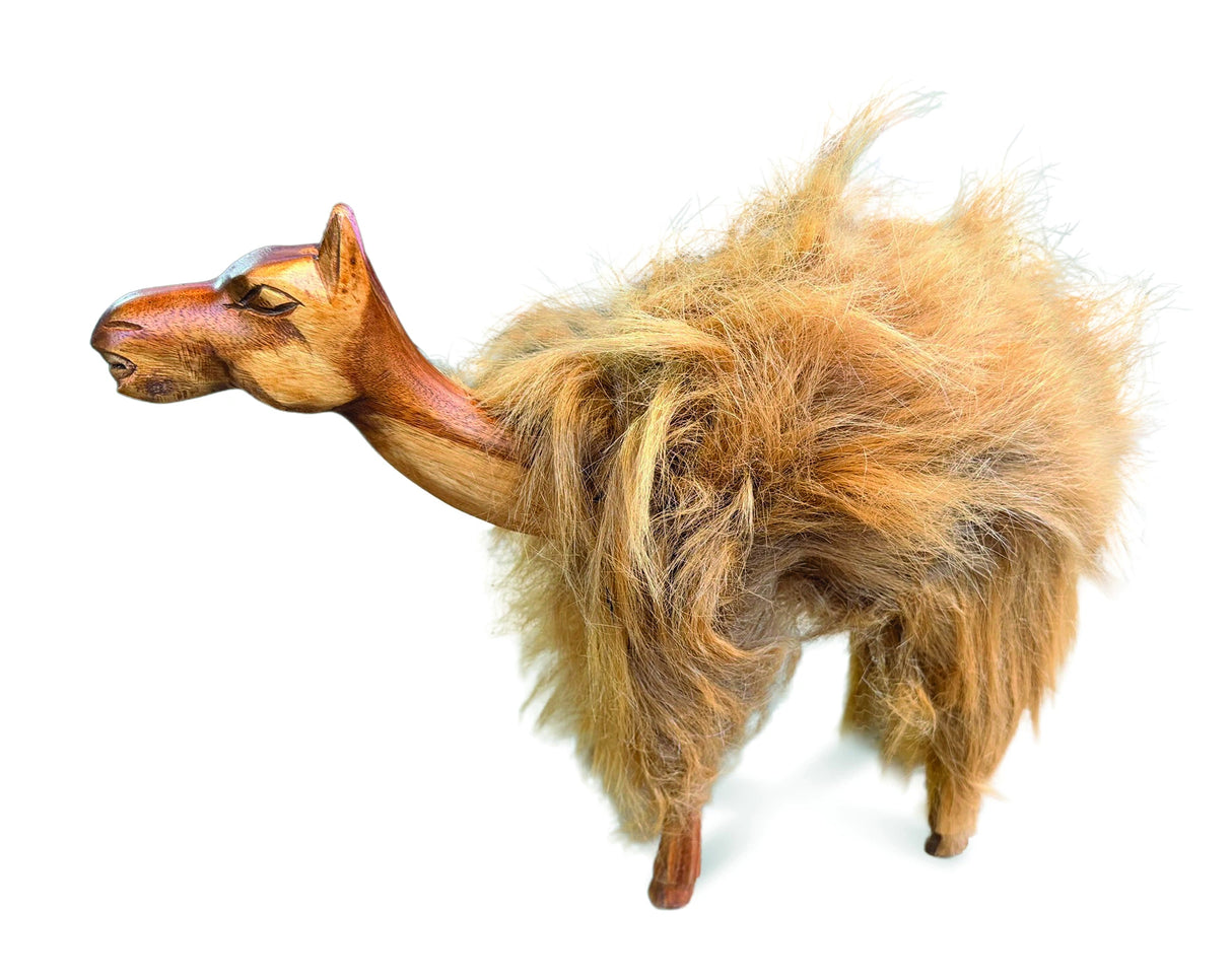long-haired furry camel 35-40cm