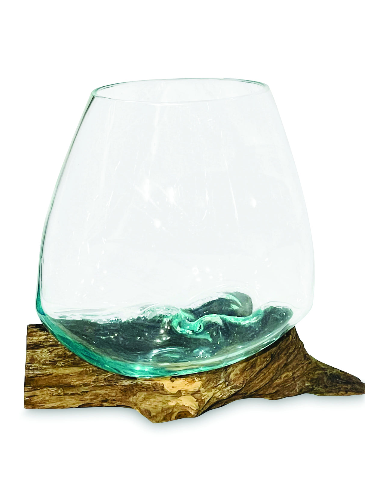 Root With Glass Bowl Large