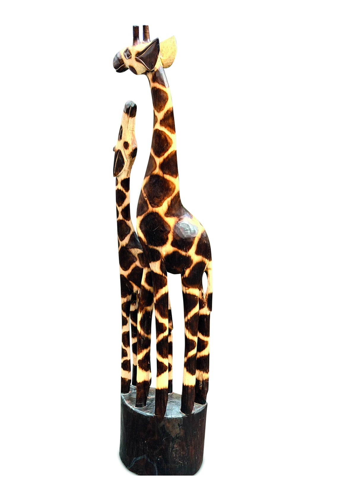 Double Giraffe Family 100cm