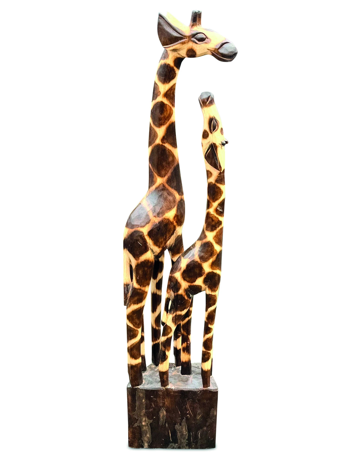 Double Giraffe Family 100cm