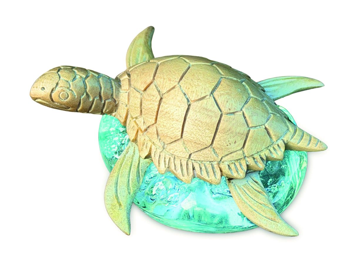 Turtle On Ocean Spray 9cm