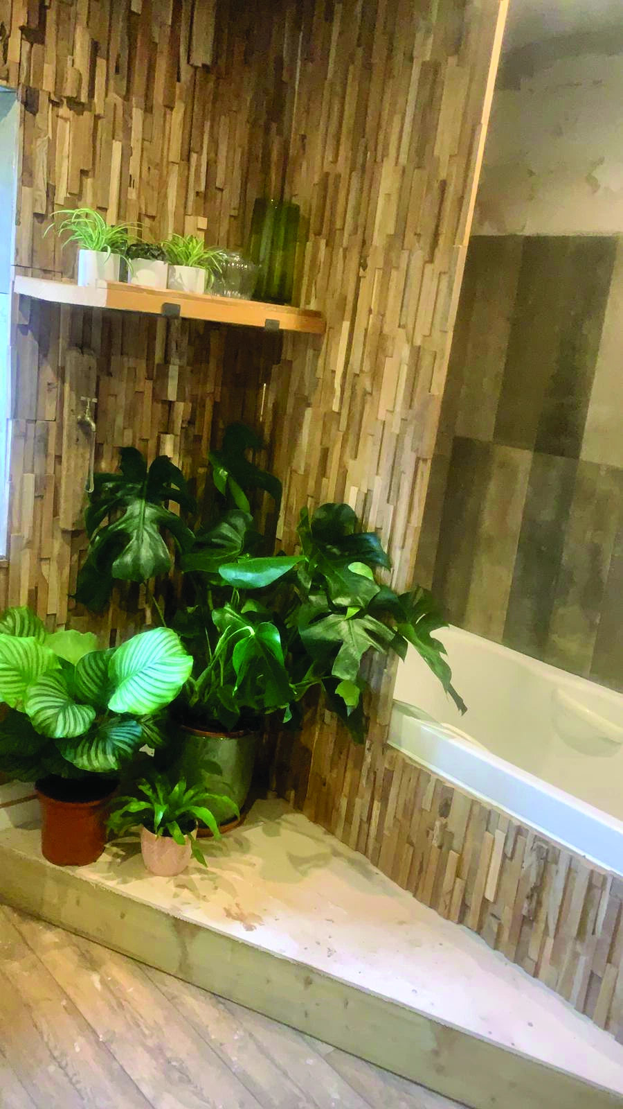 Teak Wall Cladding Panel Small