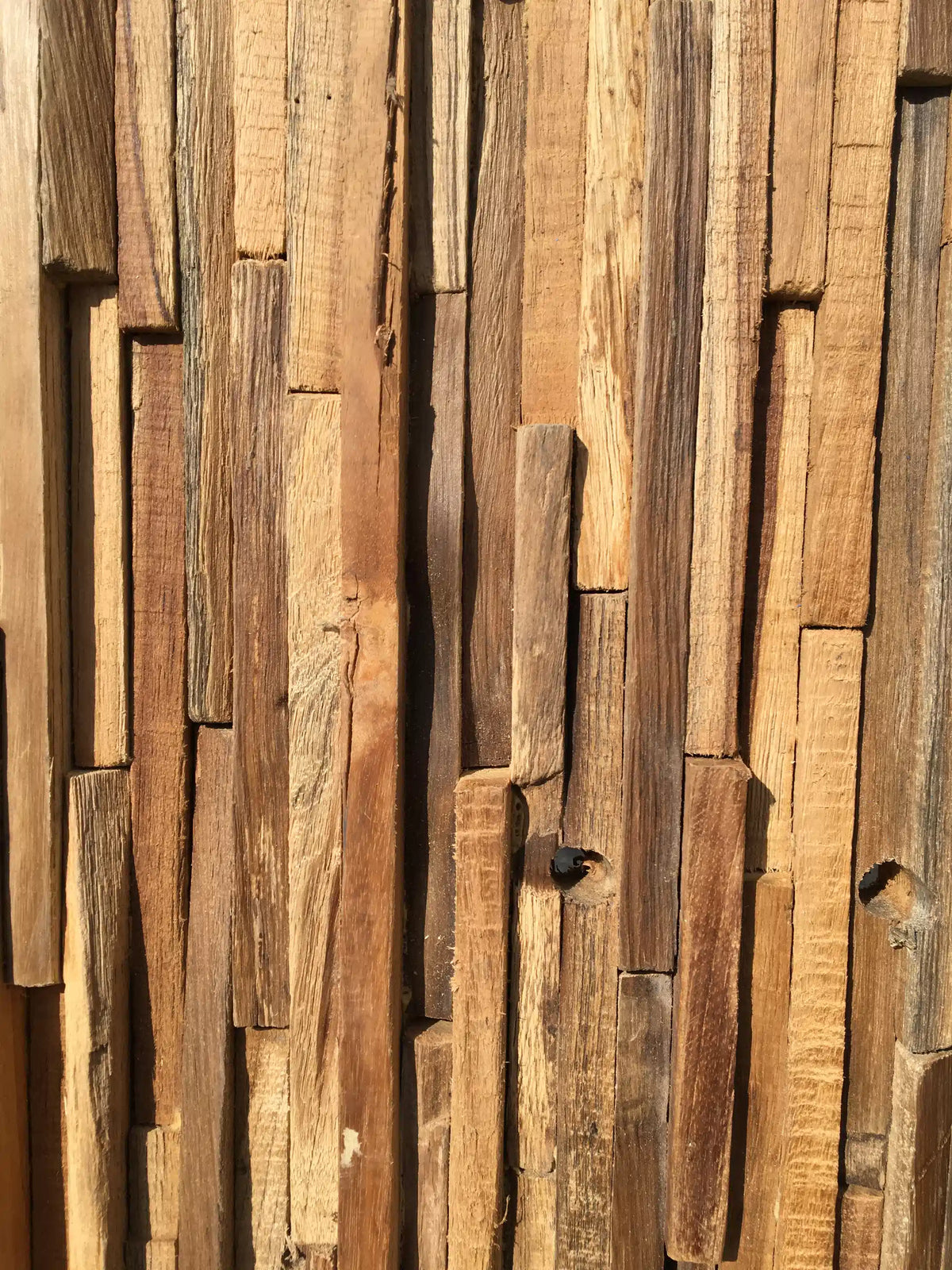 Teak Wall Cladding Panel Small