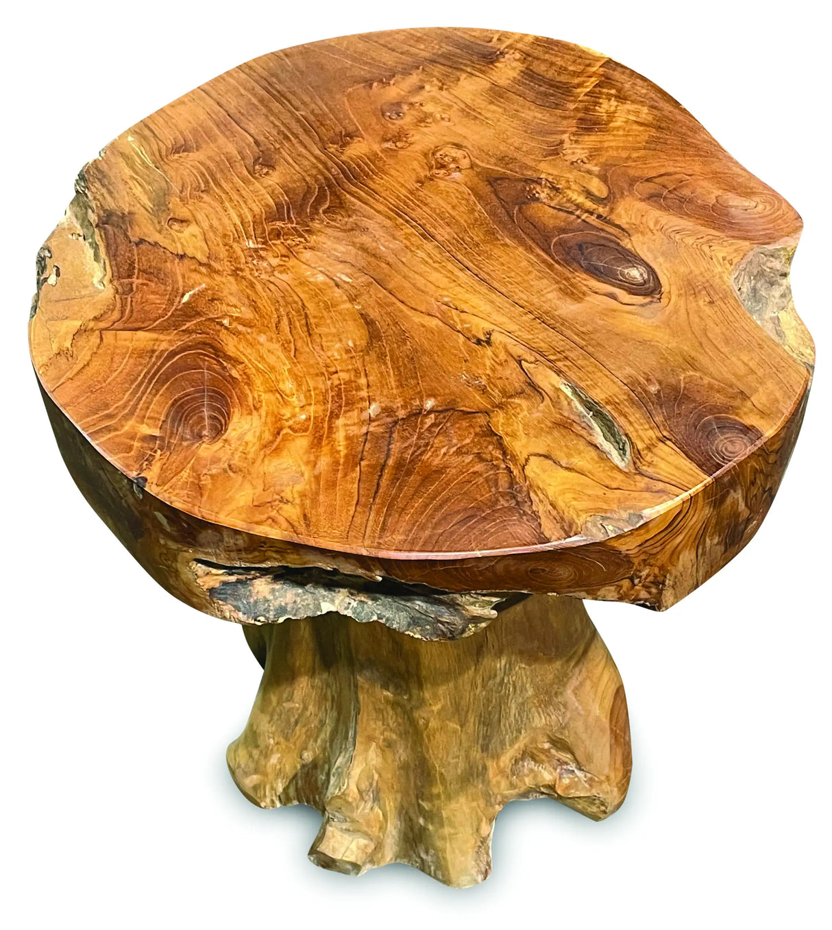 Root Mushroom Lamp Table