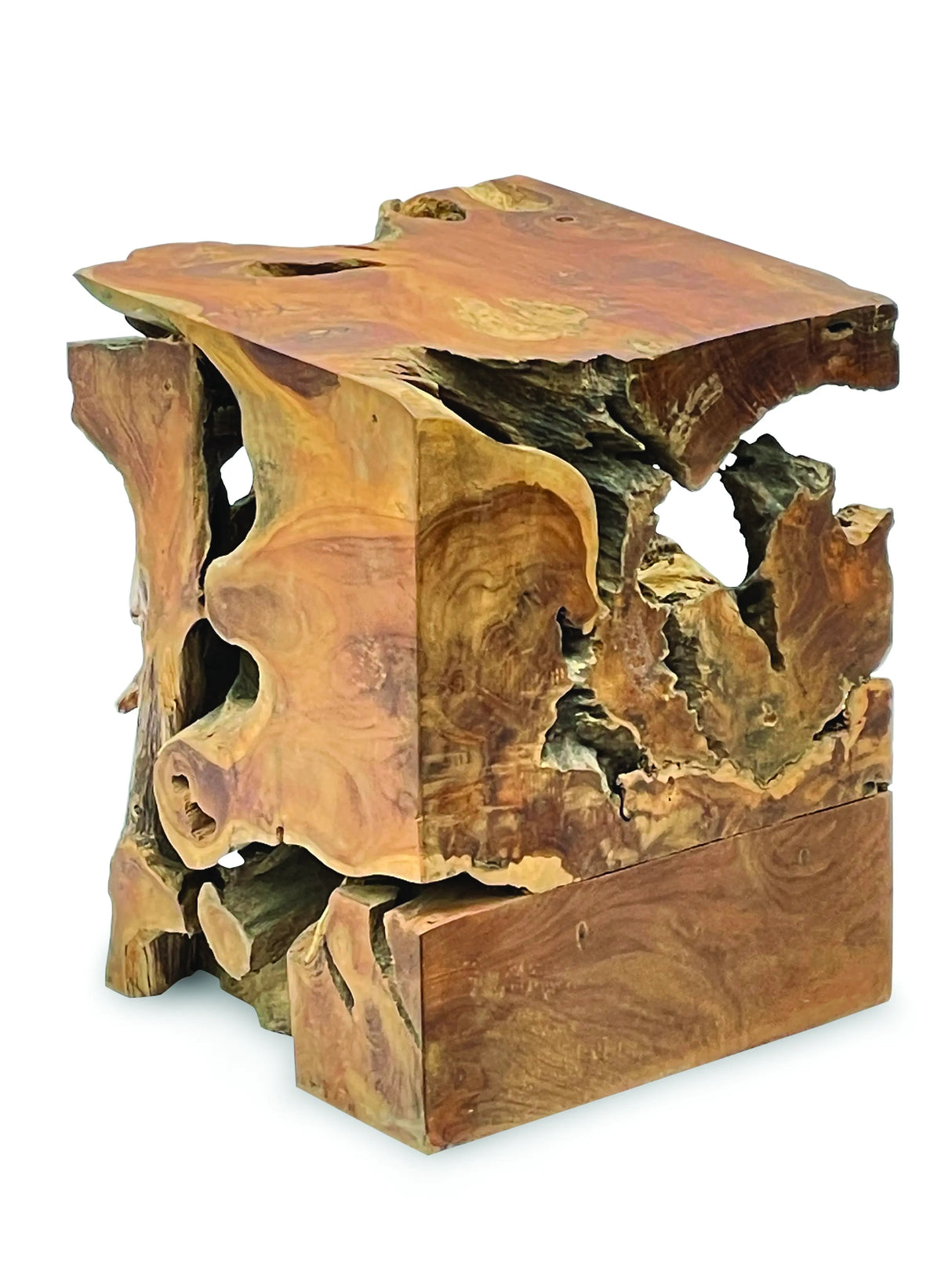 Root Block Lamp Stand