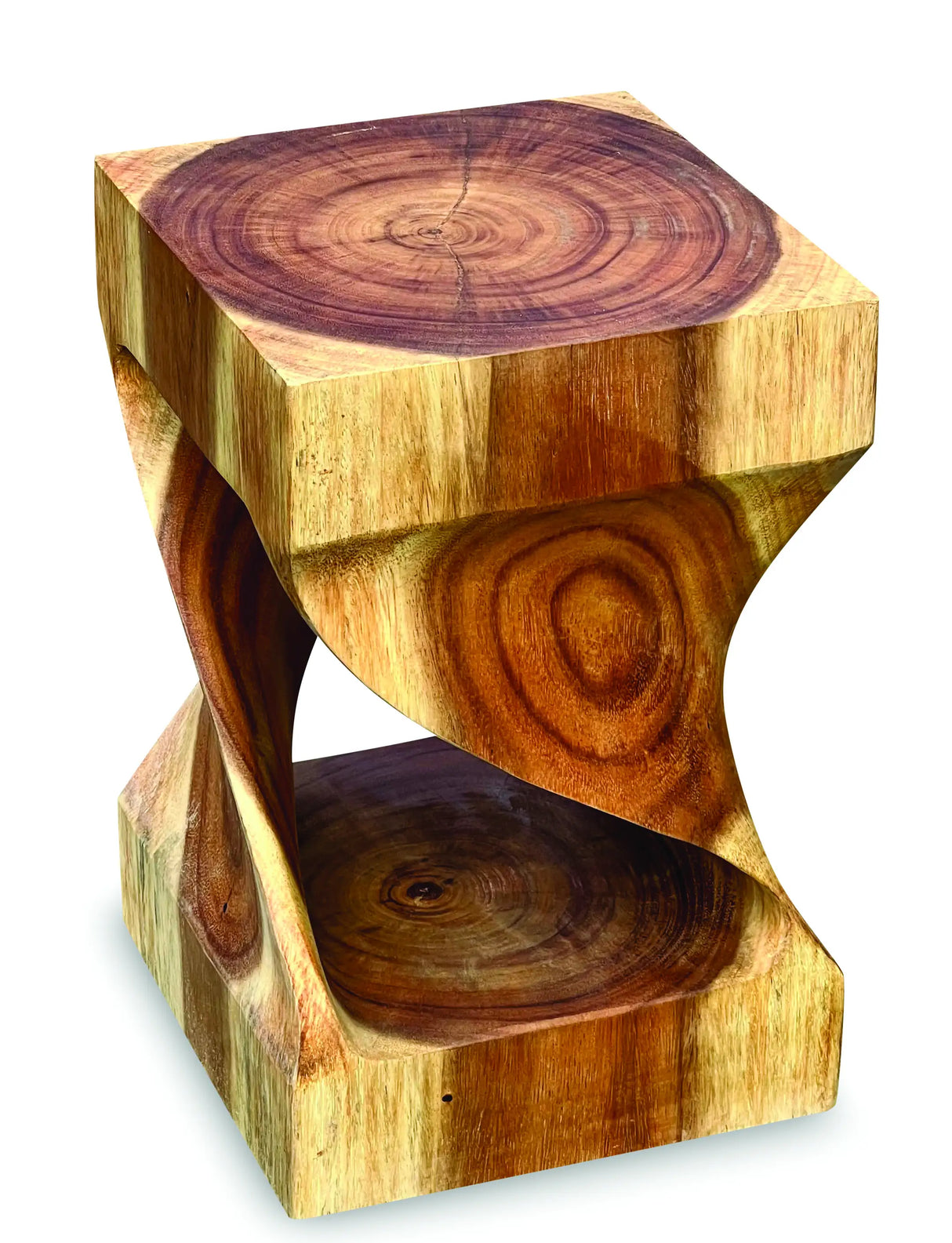 Twist Stool/Lamp Table 45cm