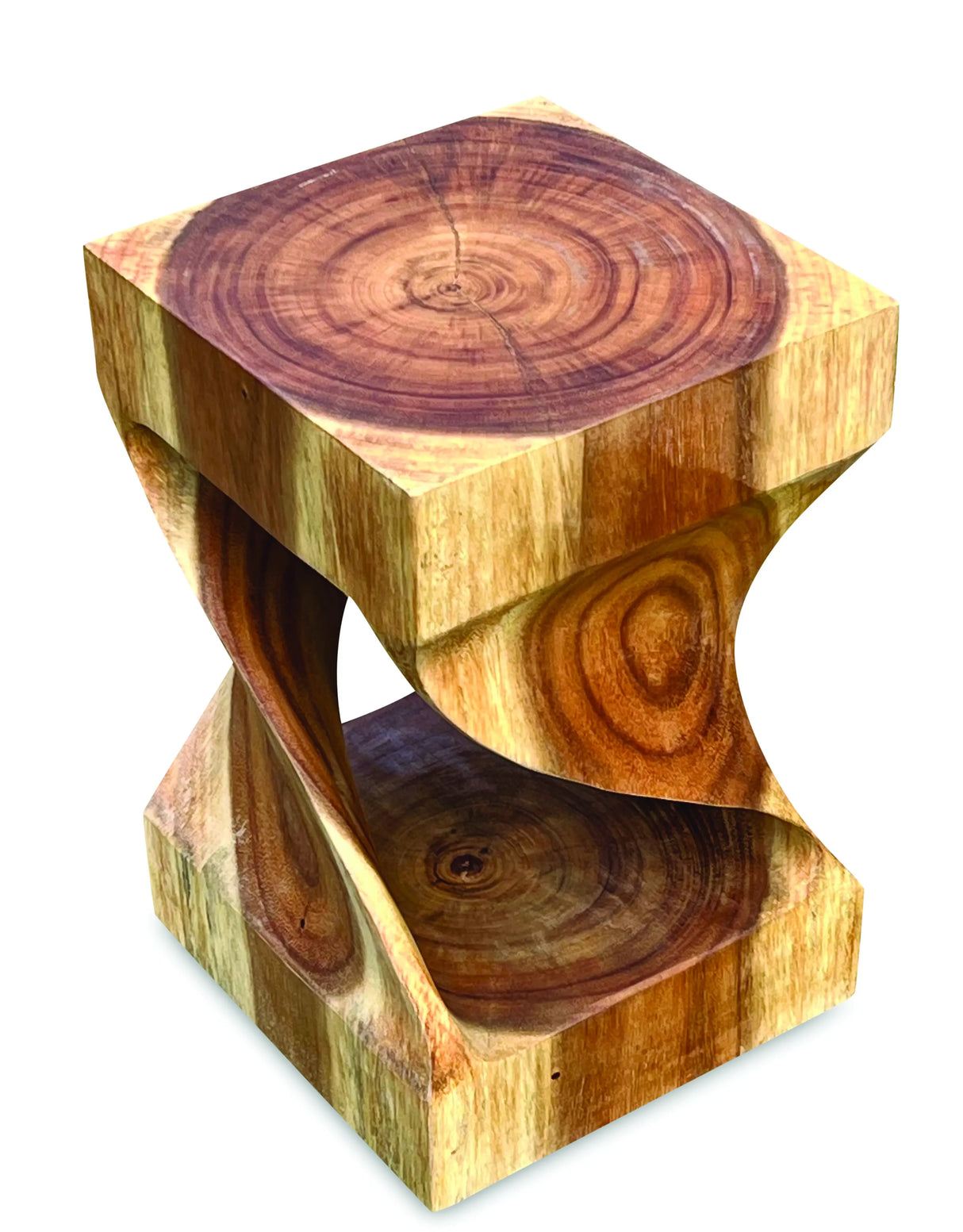 Twist Stool/Lamp Table 45cm