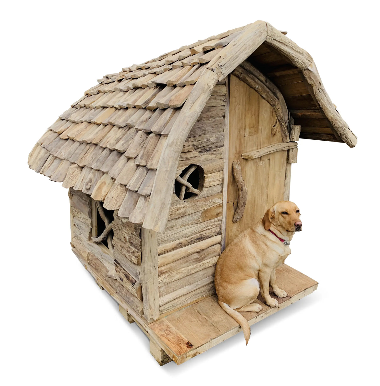 ROOT HOBBIT LOG CABIN