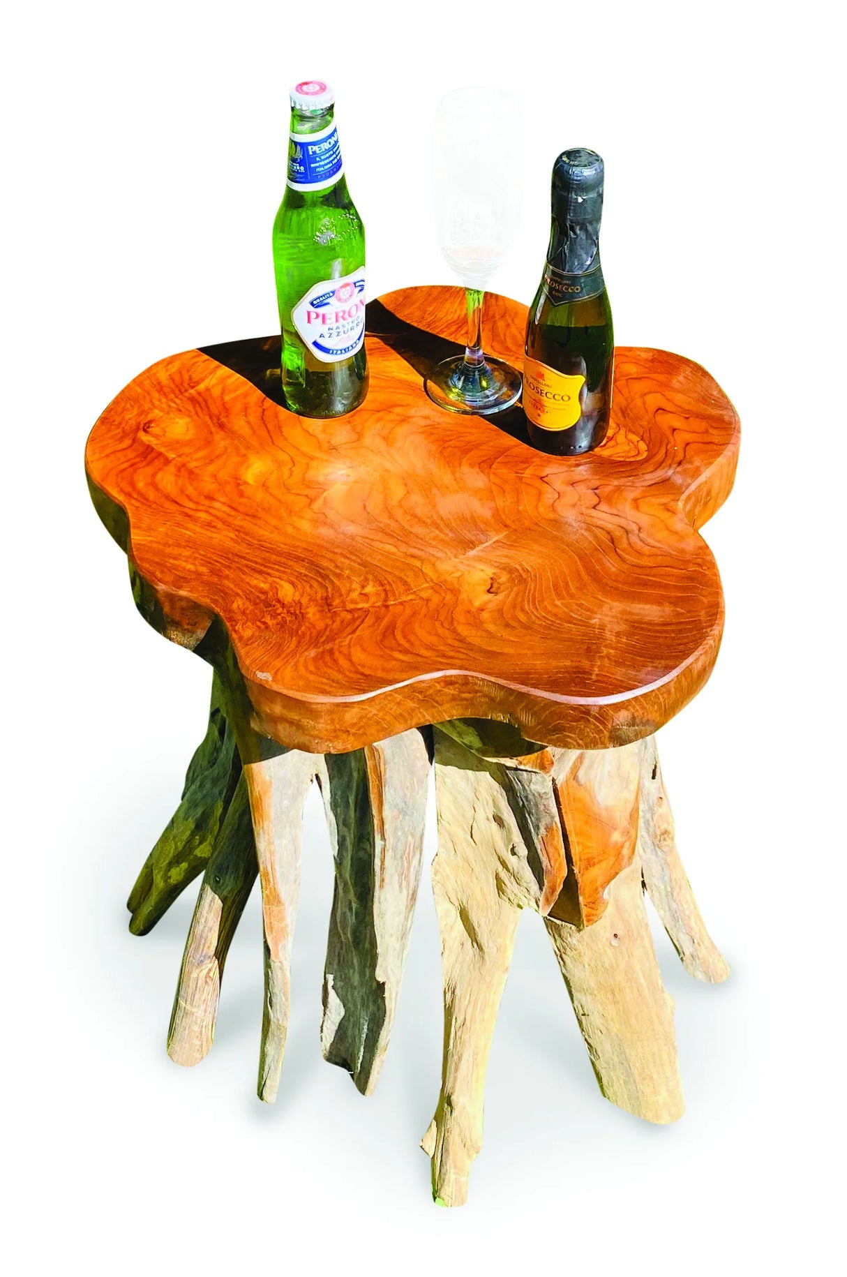 Driftwood Mini Drinks Table 45 cm High