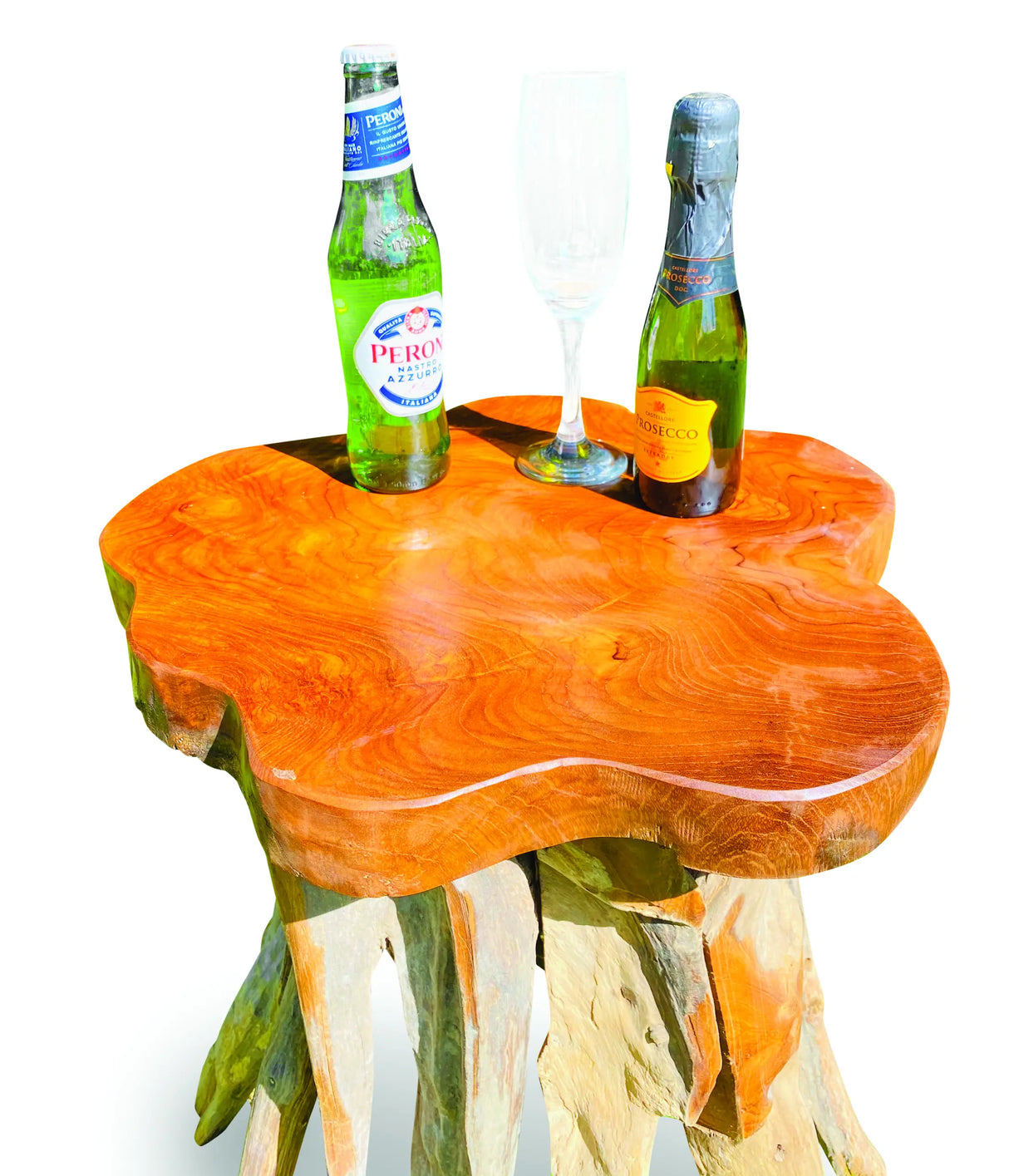 Driftwood Mini Drinks Table 45 cm High