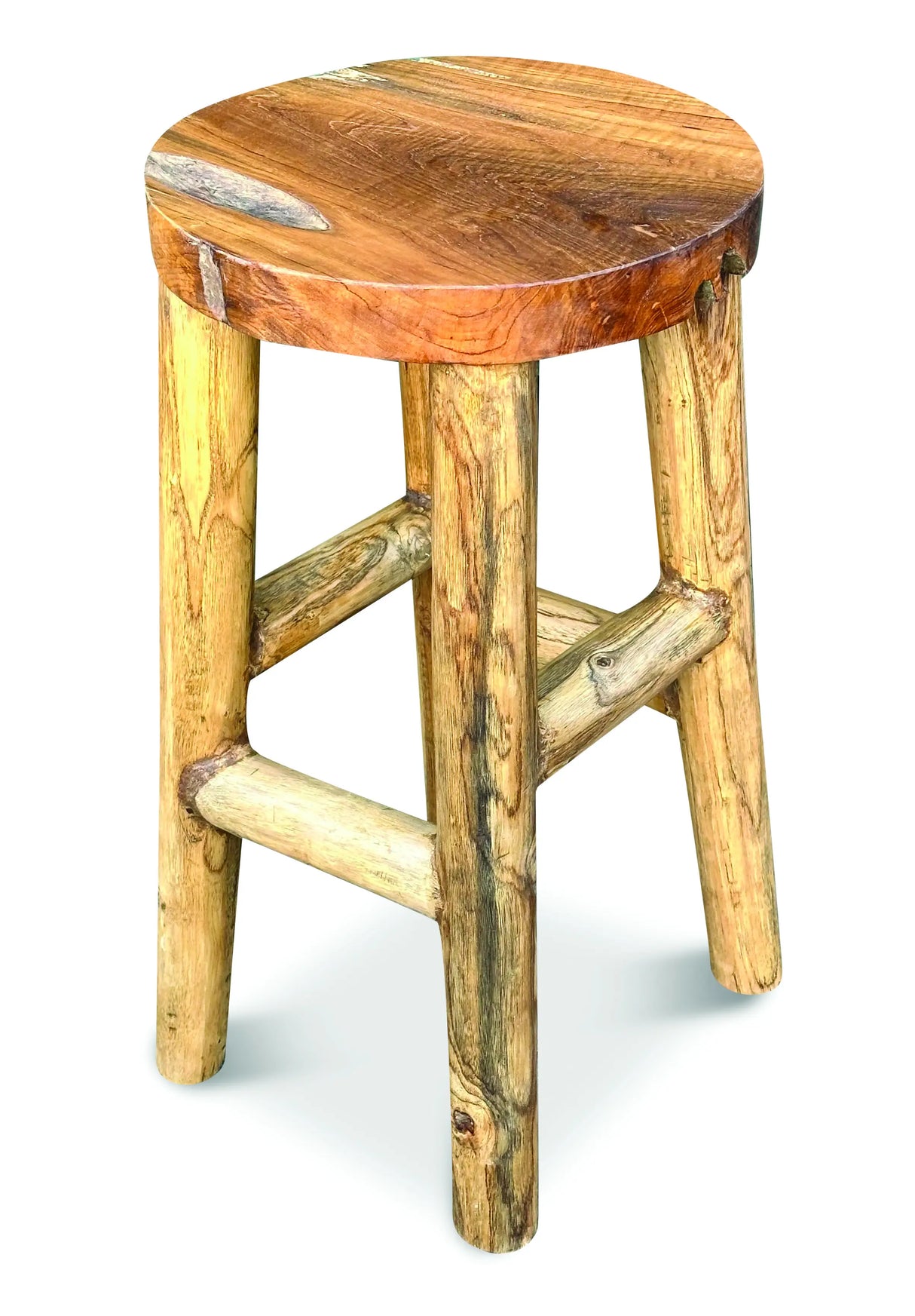 Root Round Top Barstool 4 Legs