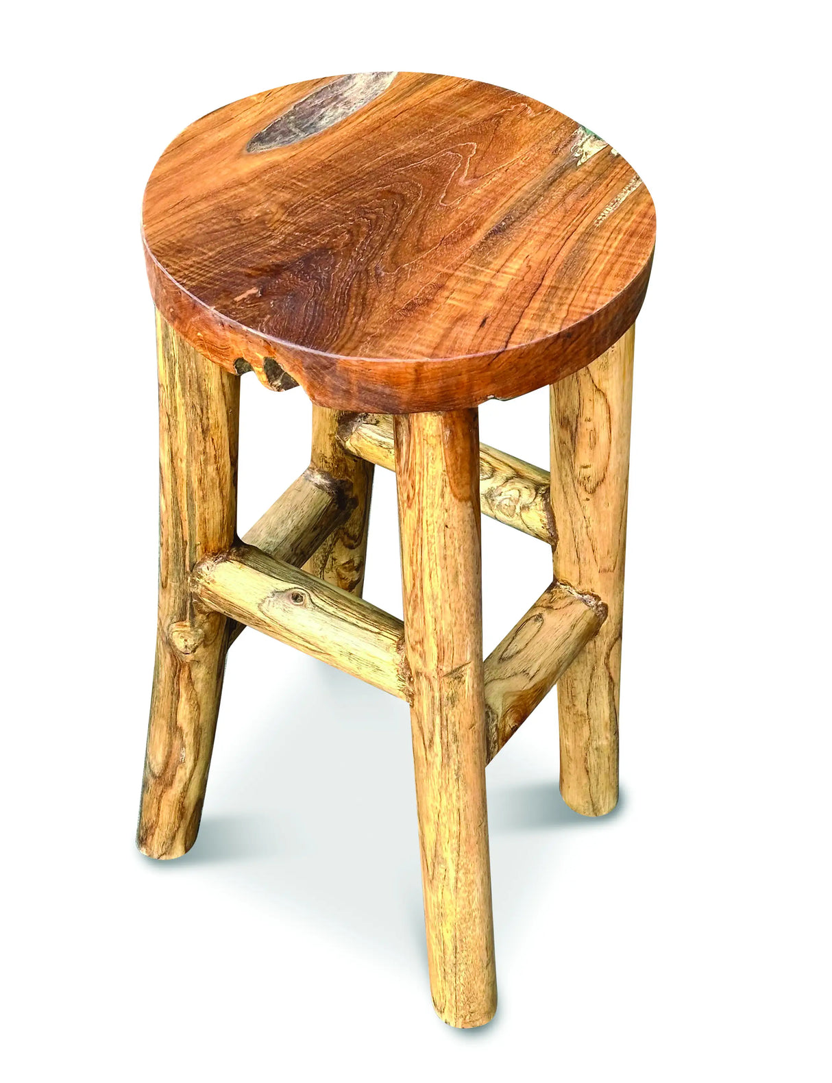 Root Round Top Barstool 4 Legs