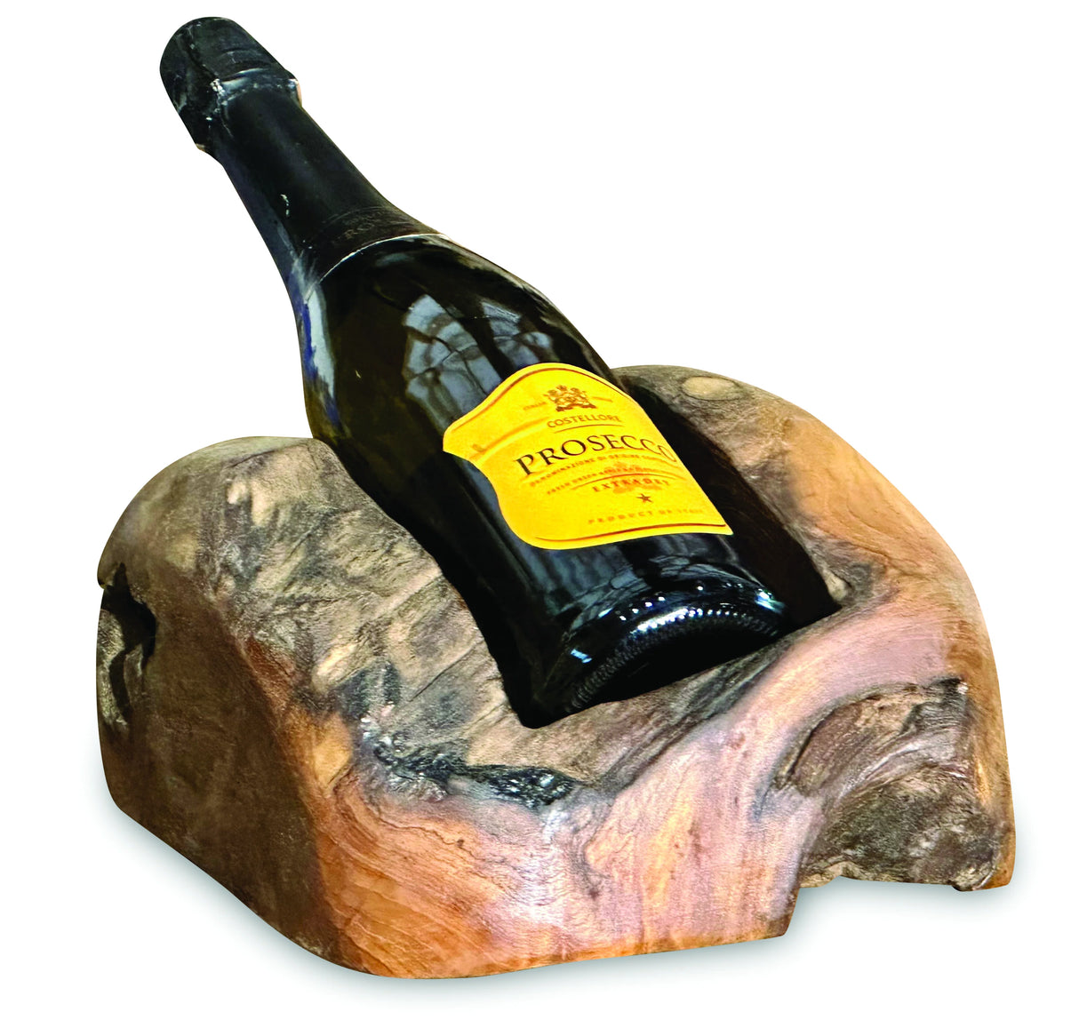 Driftwood Wine Holder Single