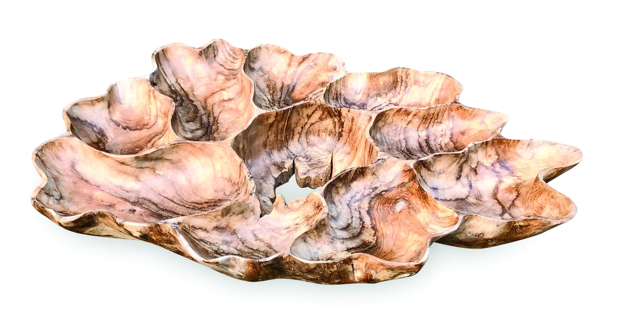 TEAK ROOT WALL ART SCULPTURE LARGE (ALL UNIQUELY DIFFERENT)