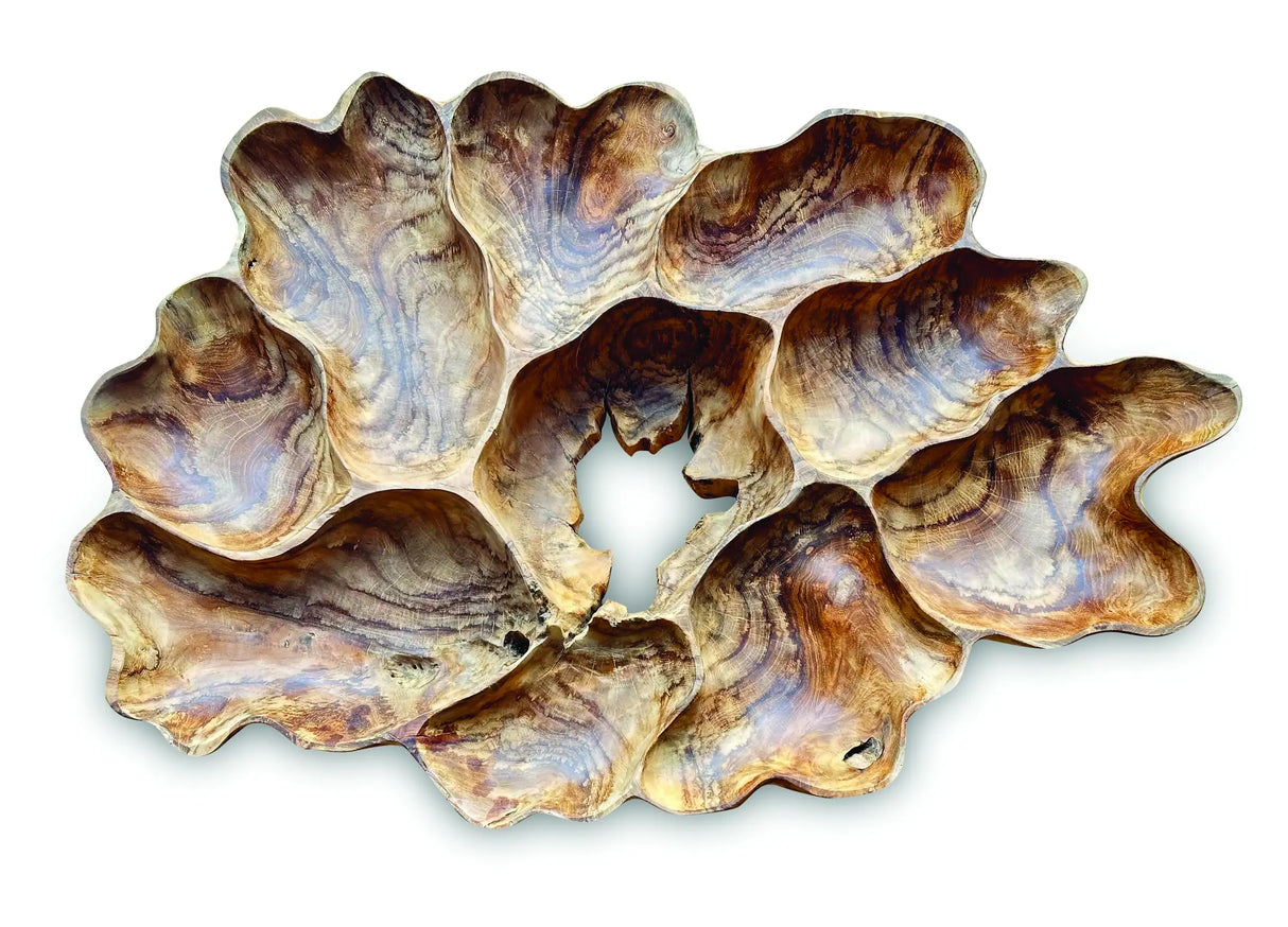 TEAK ROOT WALL ART SCULPTURE LARGE (ALL UNIQUELY DIFFERENT)