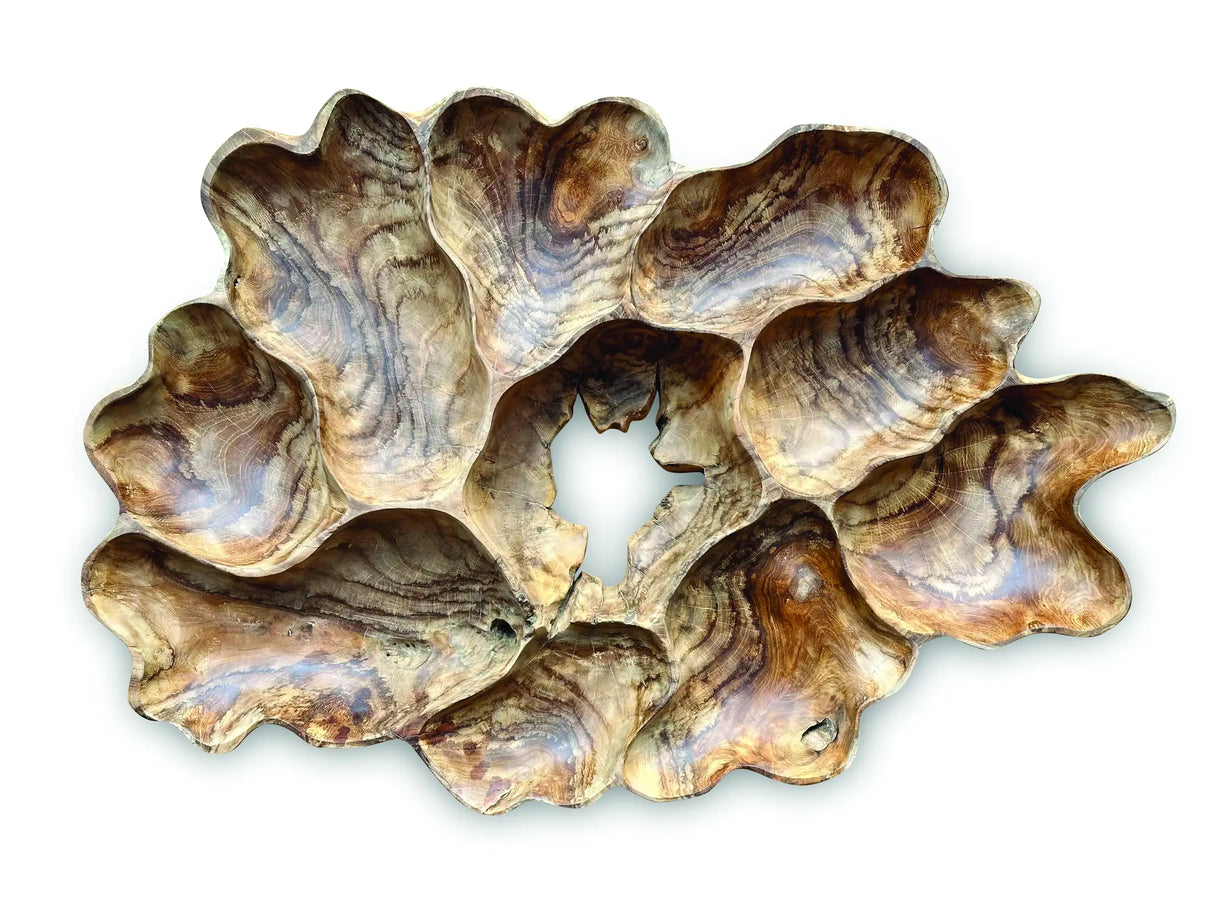 TEAK ROOT WALL ART SCULPTURE LARGE (ALL UNIQUELY DIFFERENT)