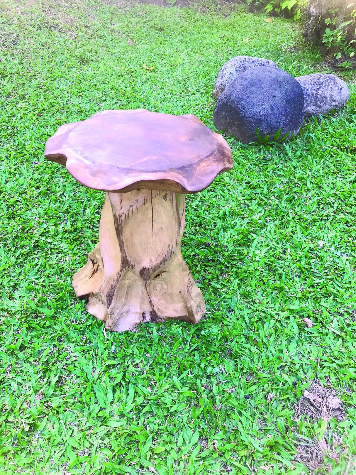 LOMBOK MUSHROOM LAMP TABLE 40 X H45CM