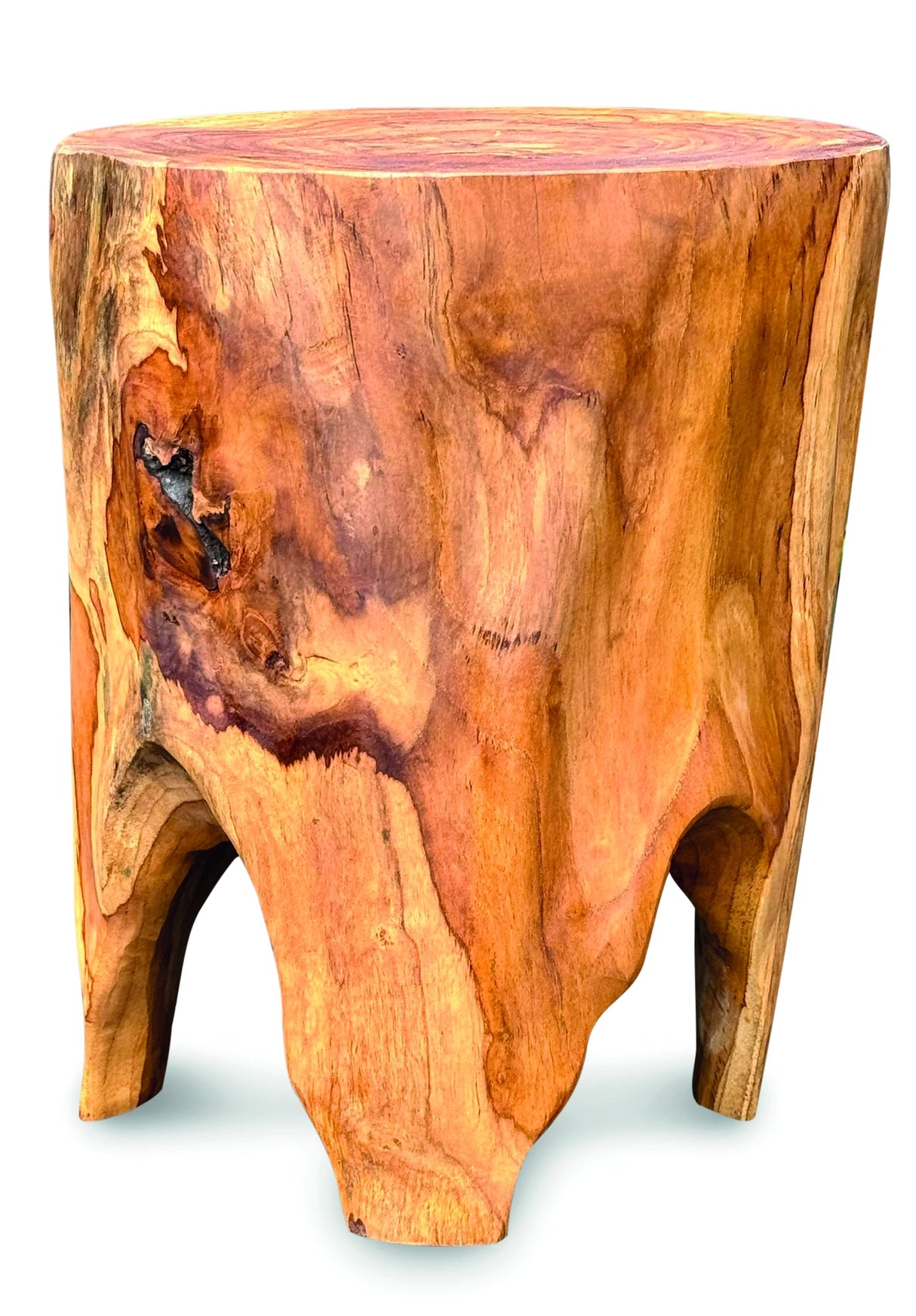Lombok Trunk Lamp Table With Legs 40cm