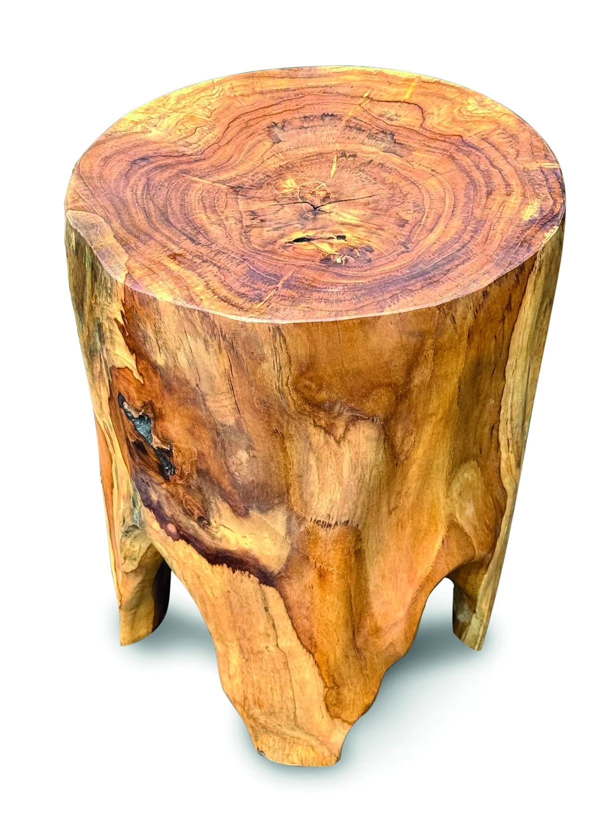 LOMBOK TRUNK LAMP TABLE WITH LEGS 40CM