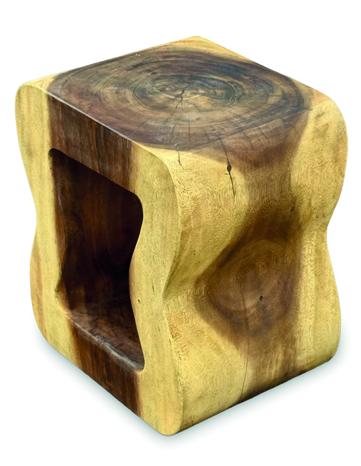 Wavy Lamp Table/Stool 45cm