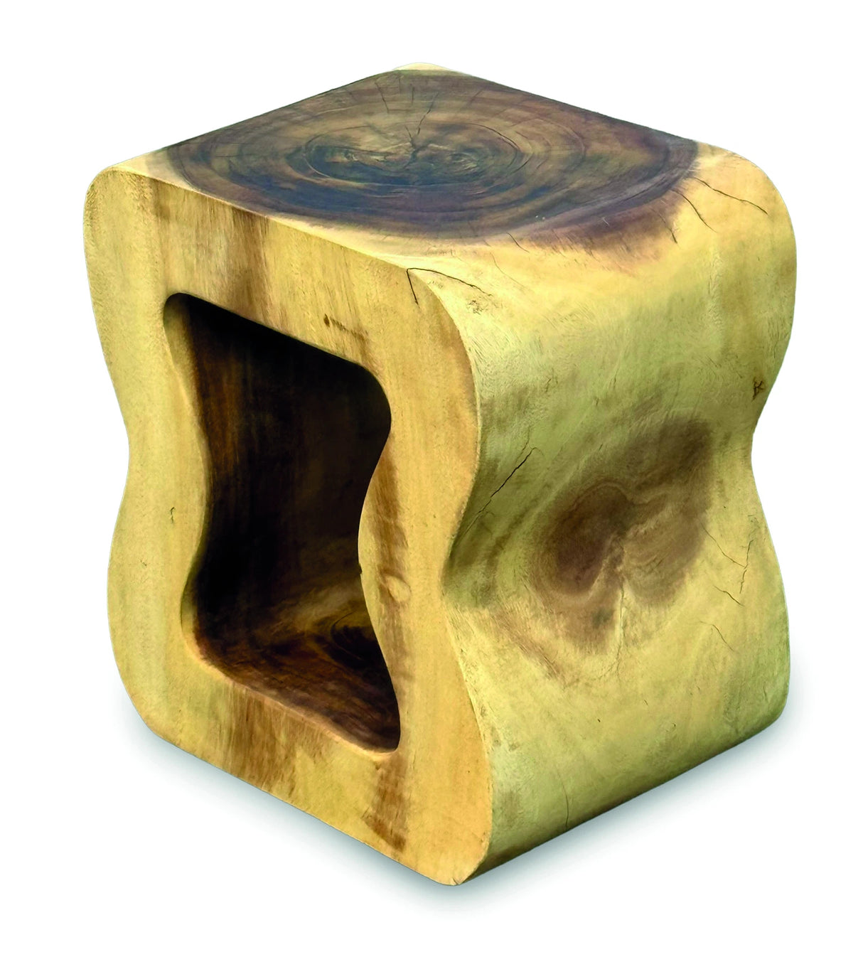 Wavy Lamp Table/Stool 45cm