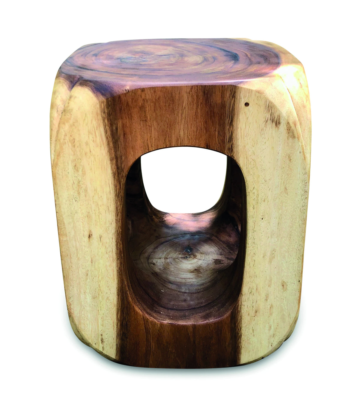 Olive Lamp Table/Stool