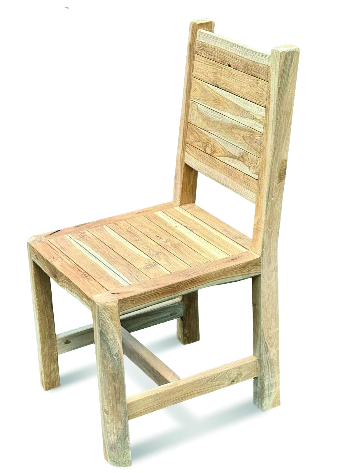 Solid Teak Rustic Chair