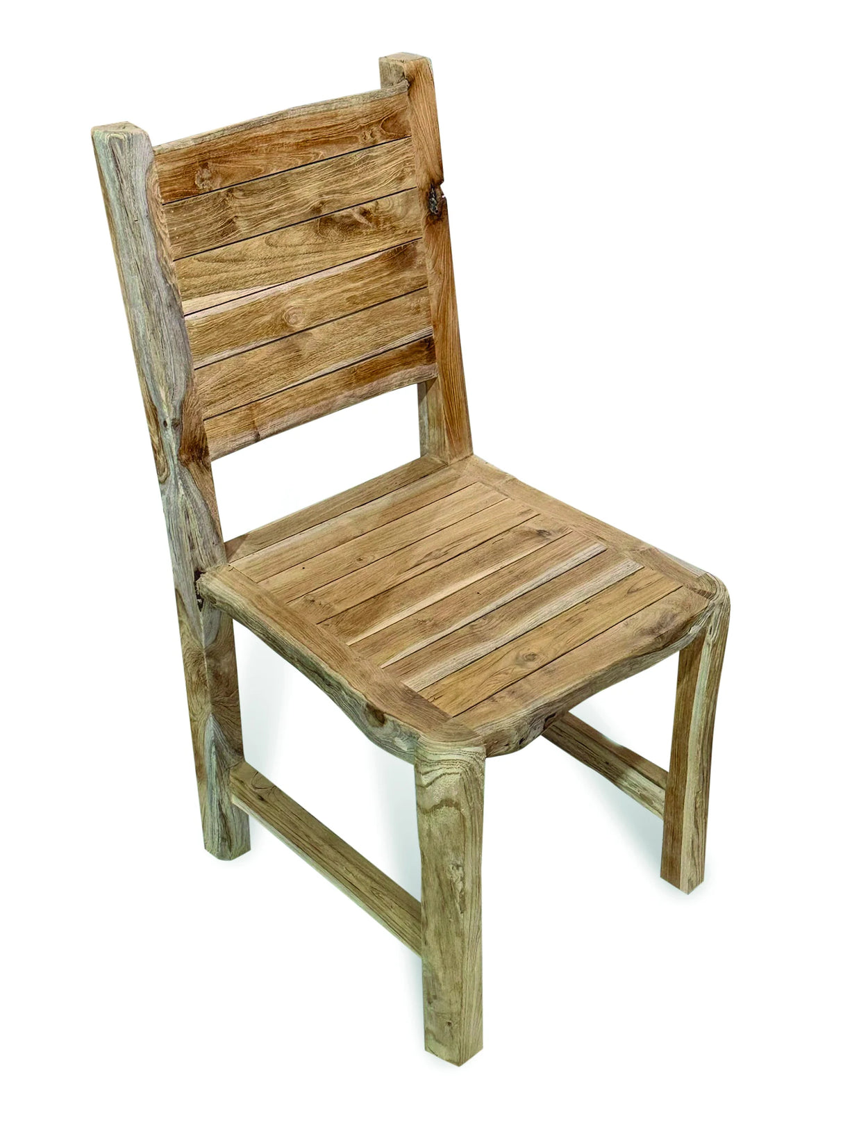 Solid Teak Rustic Chair