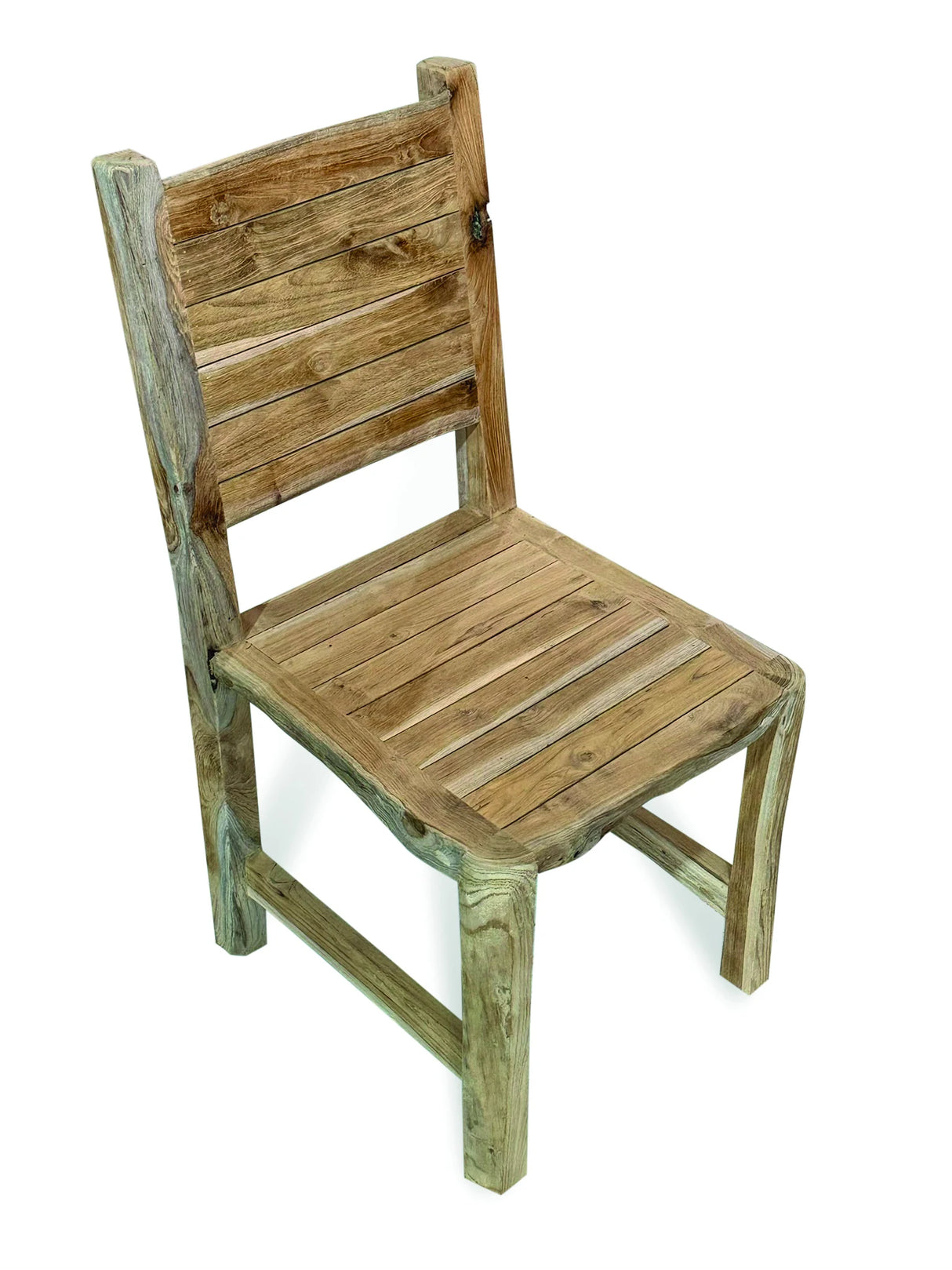 Solid Teak Rustic Chair