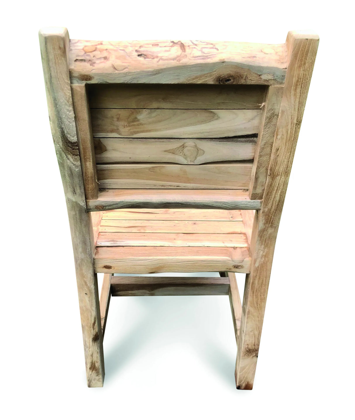 Solid Teak Rustic Chair