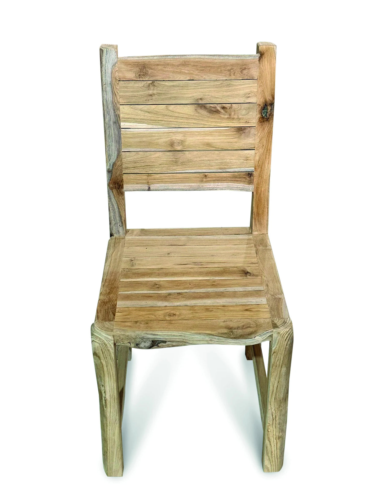 Solid Teak Rustic Chair