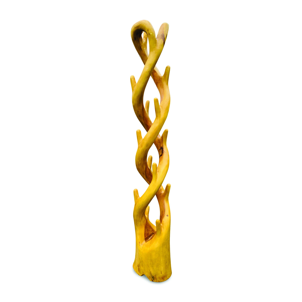 Twisted Double Coat Stand