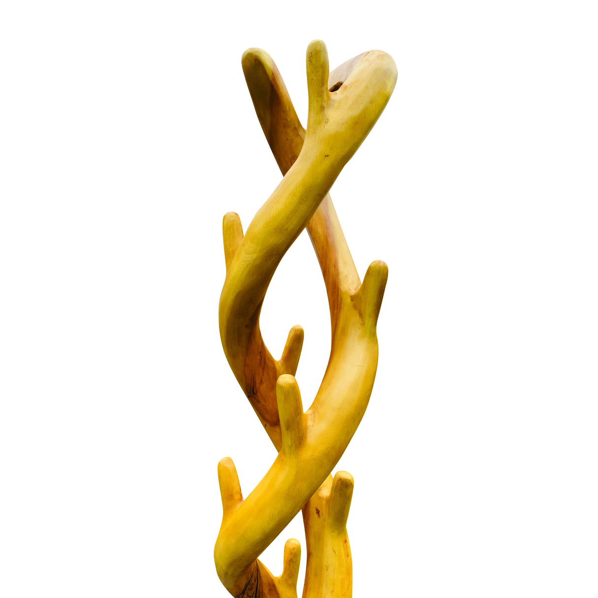 Twisted Double Coat Stand