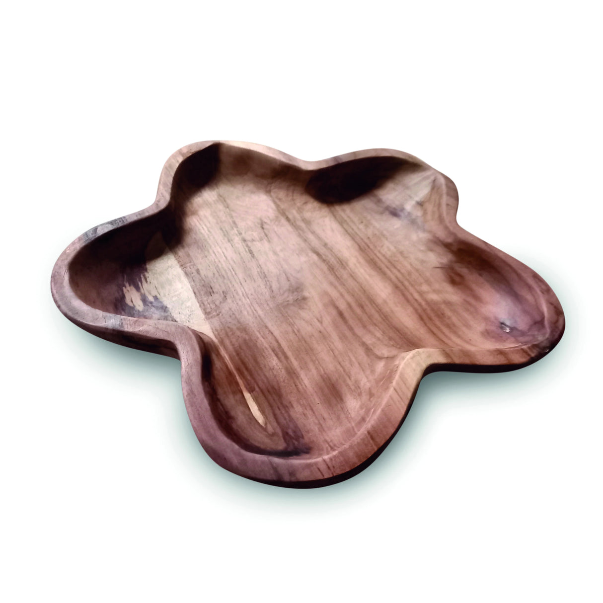 TEAK ROOT STAR BOWL 30cm.