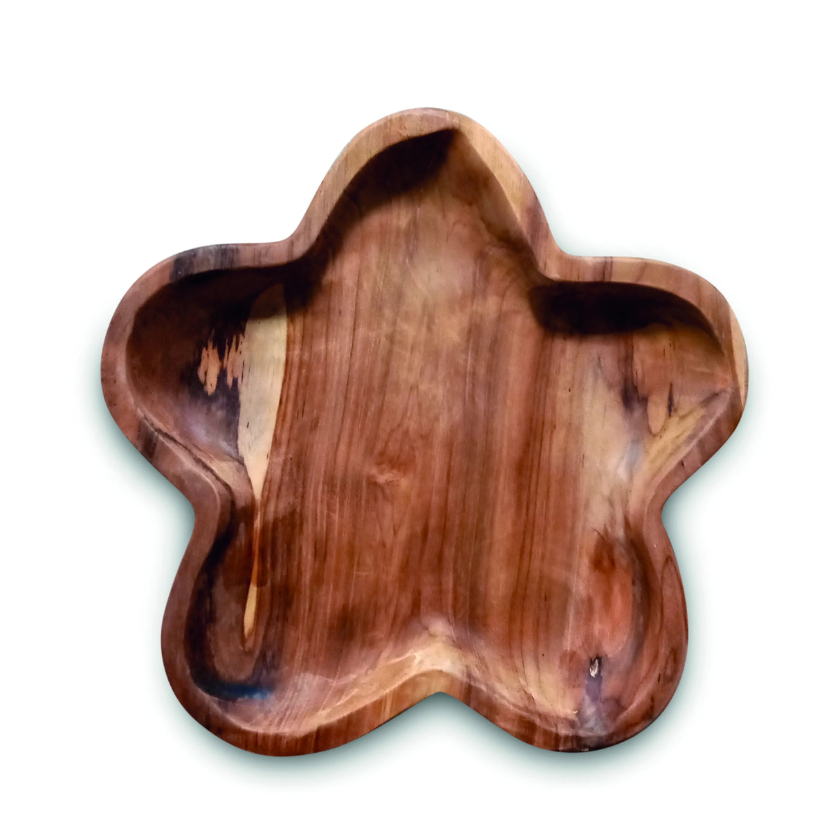 TEAK ROOT STAR BOWL 30cm.