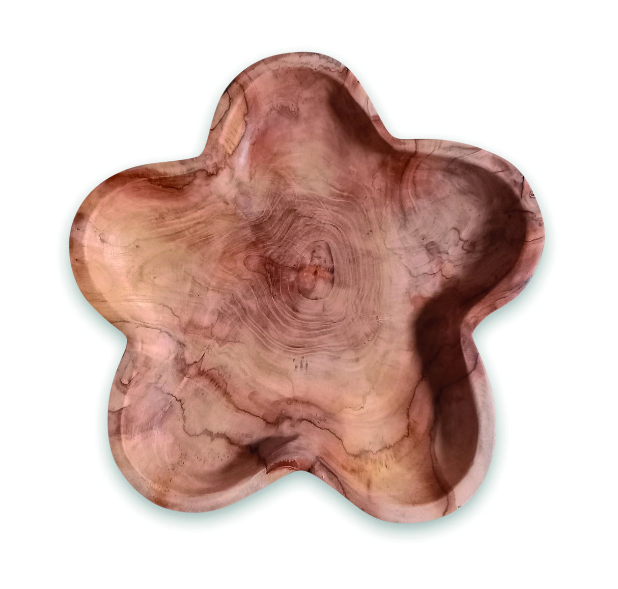 TEAK ROOT STAR BOWL 30cm.
