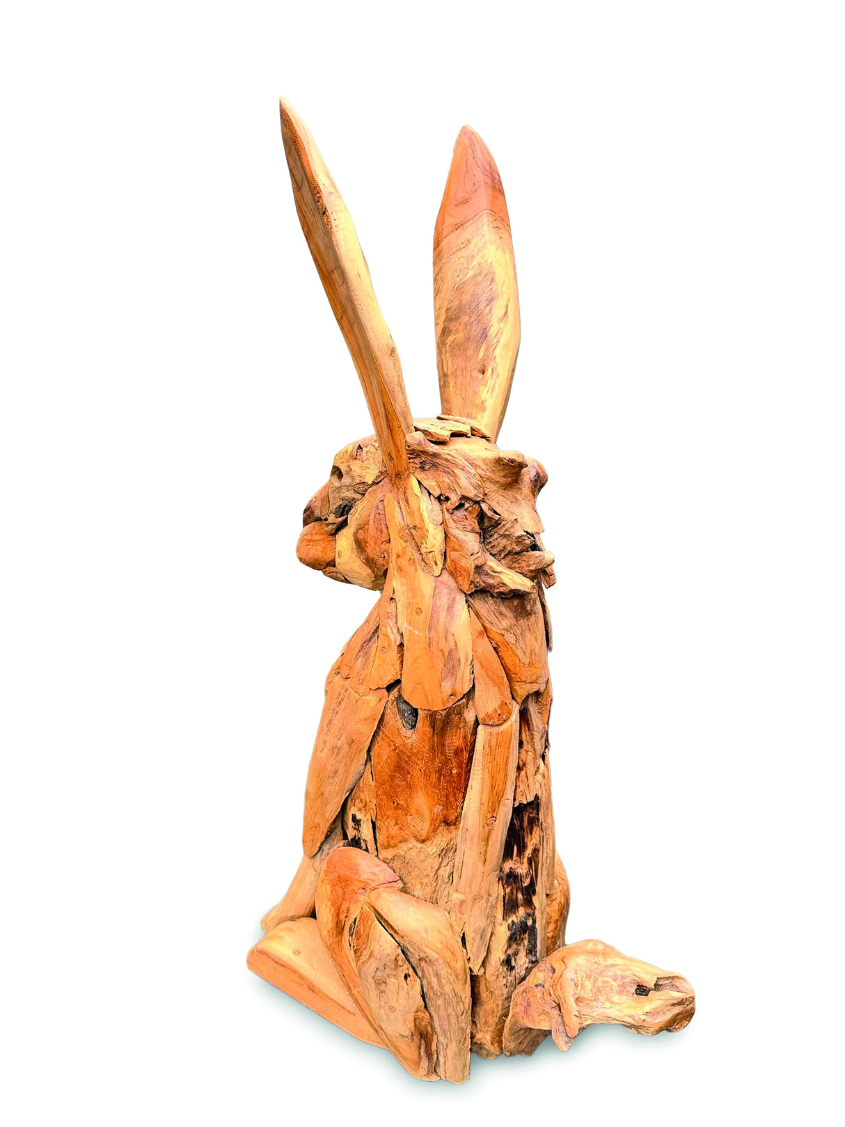 Teak Root Hare H80cm