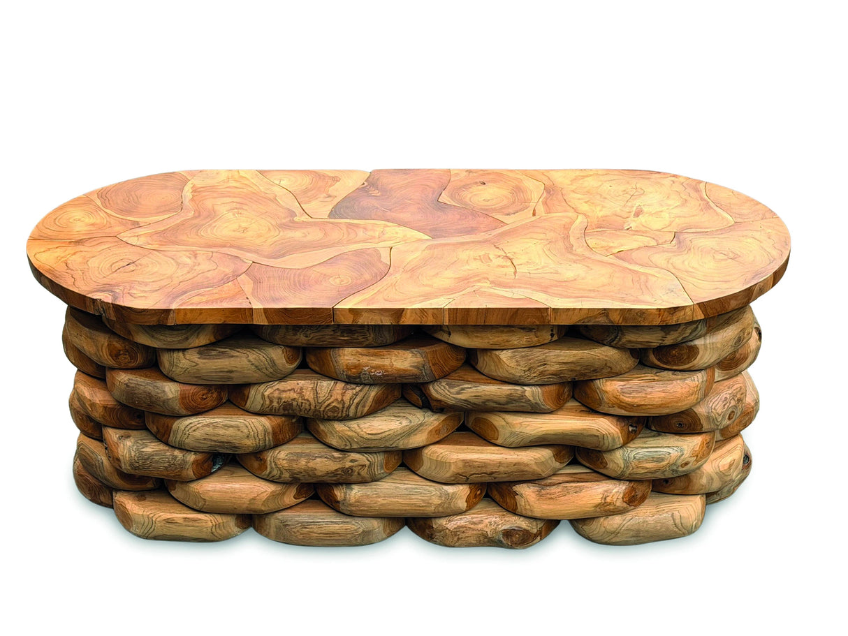Rootform Oval Coffee Table 120cm