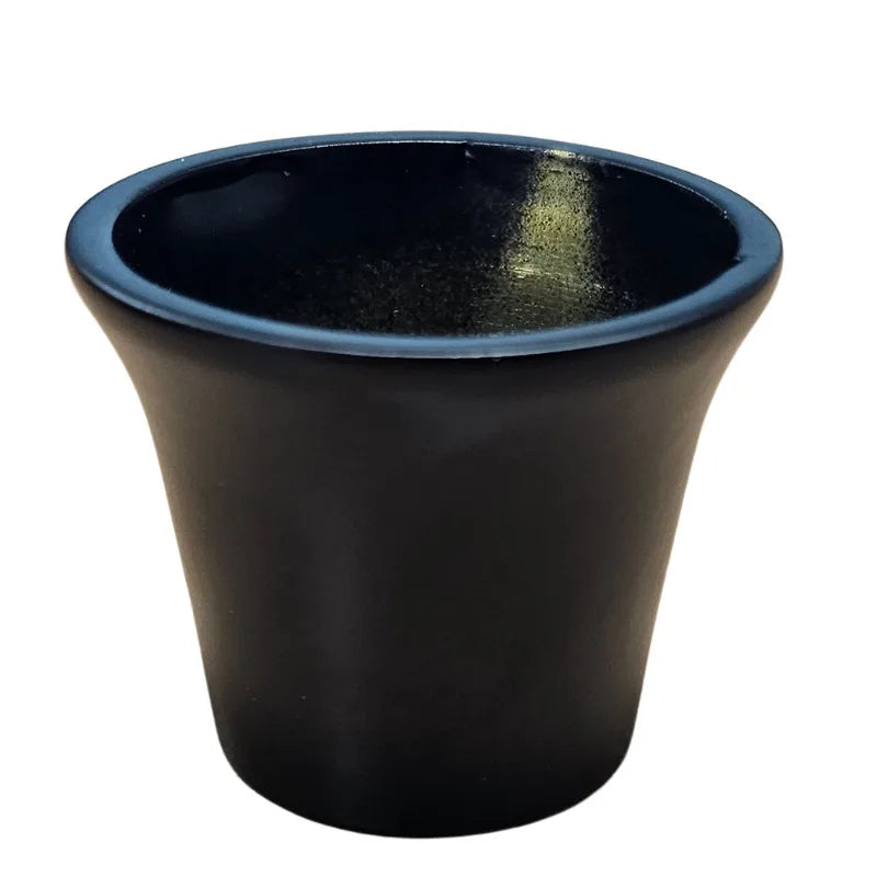 40mm Matt Black Slipper Cup