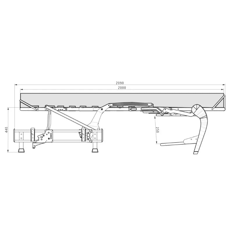 Nova 18H Bi-Zone Bed Mechanisms (All Sizes)