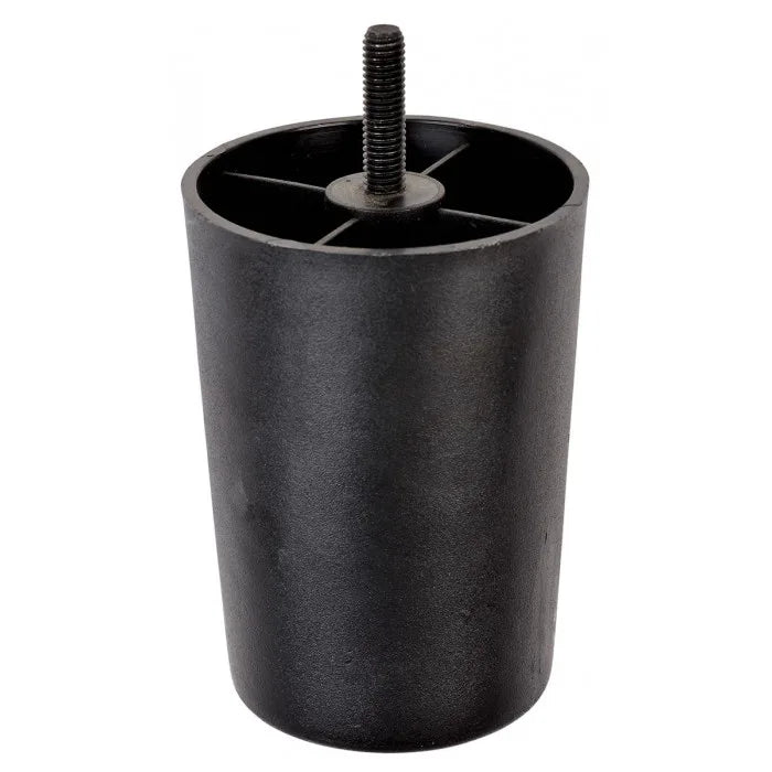 M8 Threaded Plastic Moulded Foot H107mm_D75mm