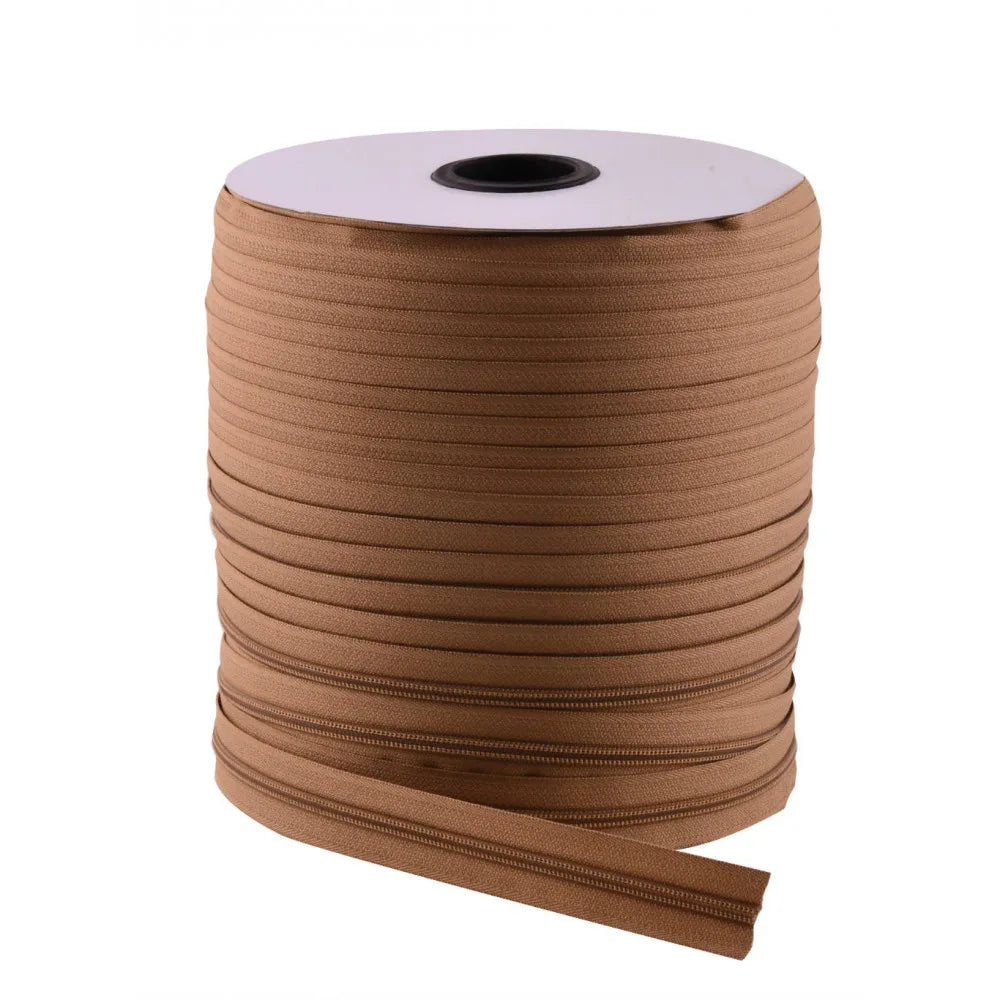 Beige Continuous Zip (All Sizes & Colours)