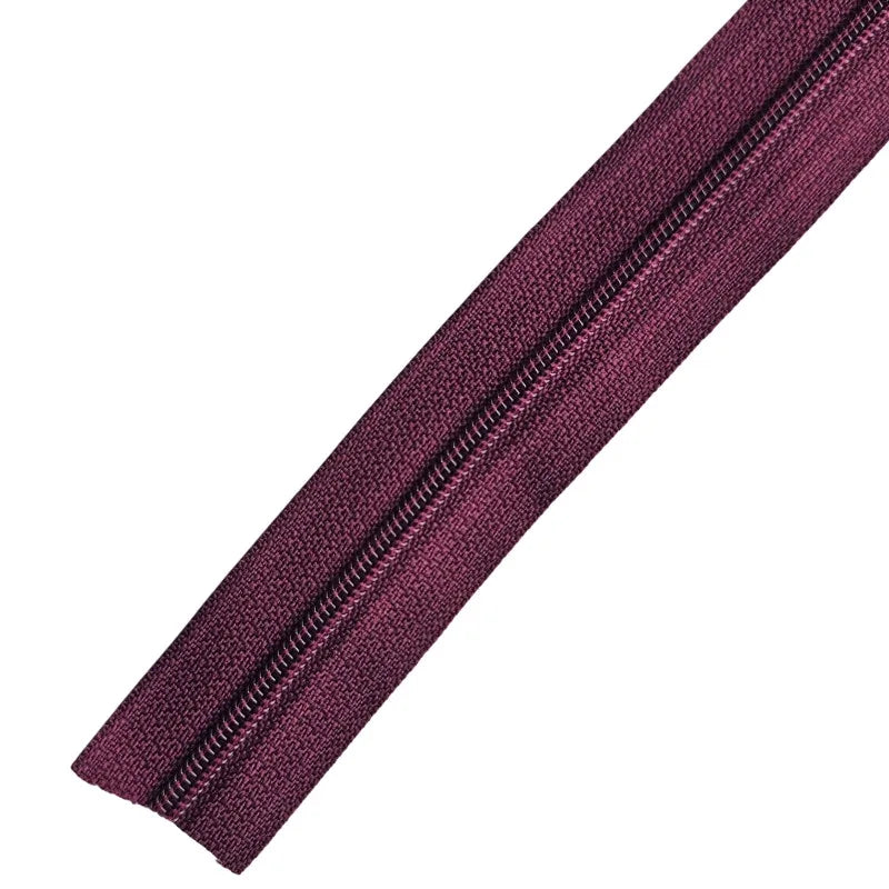 50m of Coloured Zip (All Sizes & Colours)